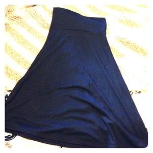 XS LuLaRoe Black Azure Skirt