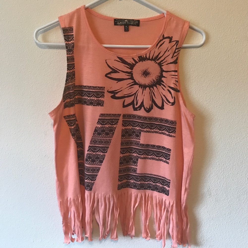 Cropped tank top