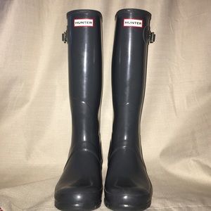 Tall Hunter Boots.