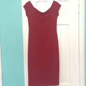 Crop sleeve dress. By Laundry.