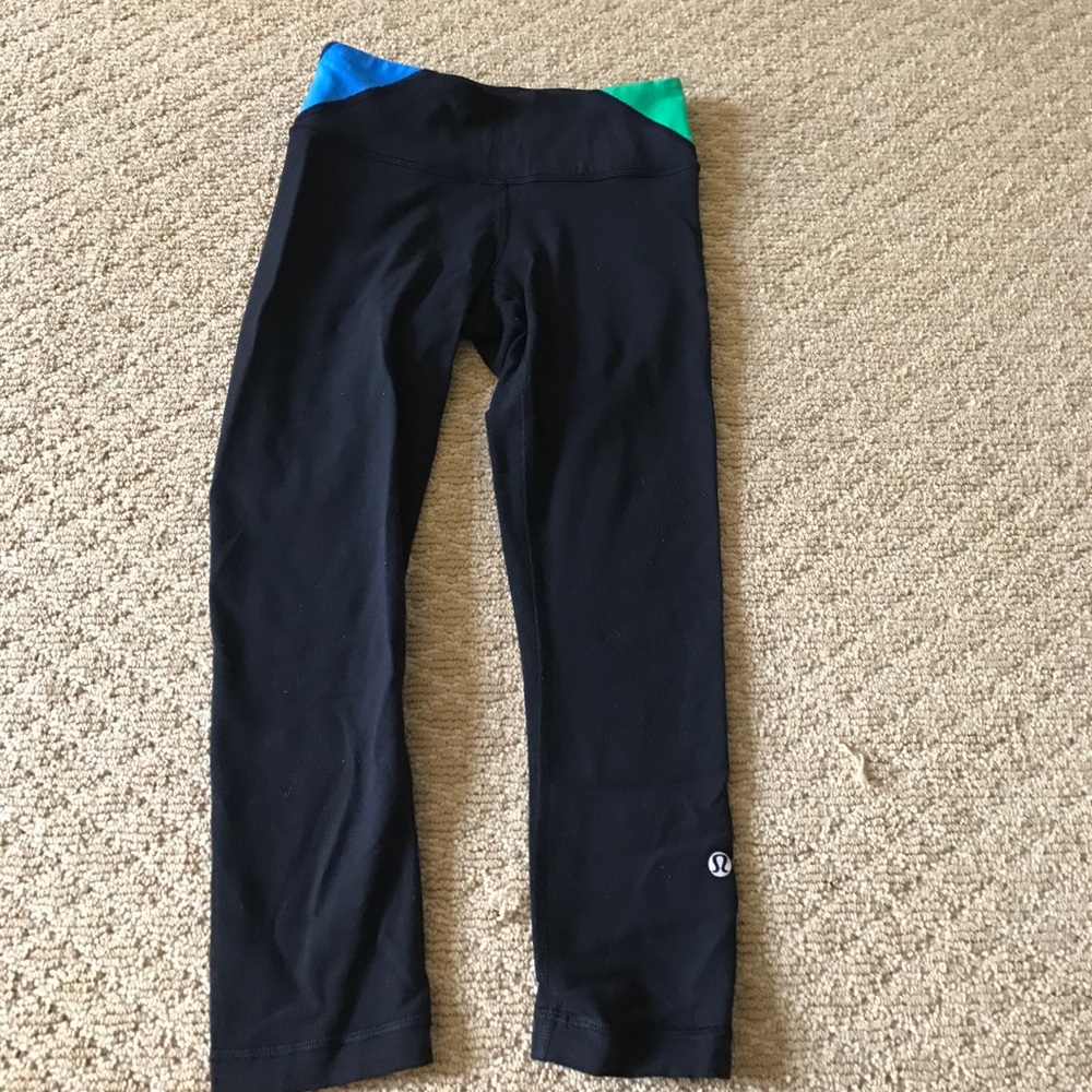Lululemon Wonder Under Crop Pants