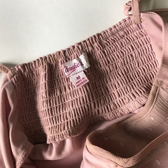 Pink Ruffle Tank Top - Picture 4 of 5