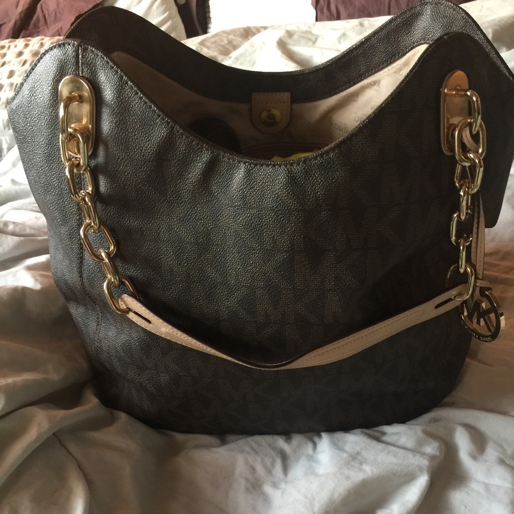 Michael Kors monogram shoulder bag