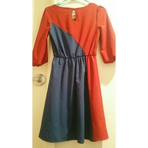 Colorblock dress