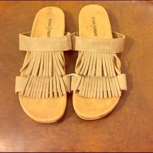 Moccasin style sandal!