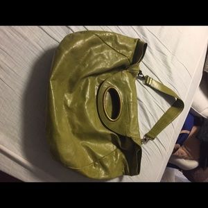Hobo leather bag