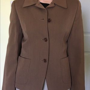 Chocolate brown blazer