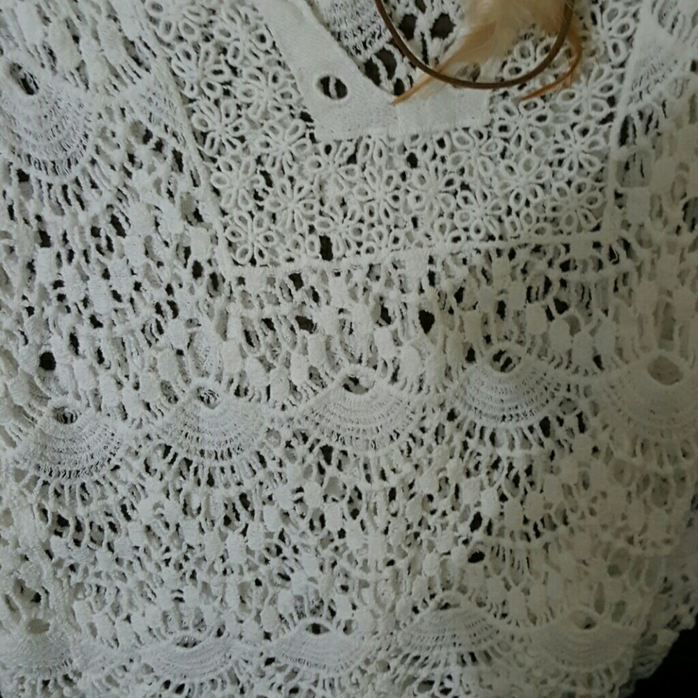 COVER up dress Women's Lace Embroidery Dress Croc - Picture 2 of 2