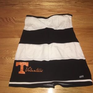 Strapless Tennessee vols shirt