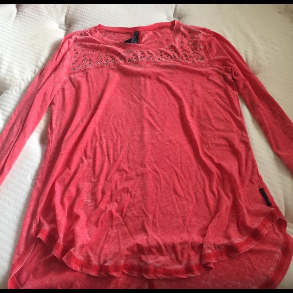 Red jeweled top