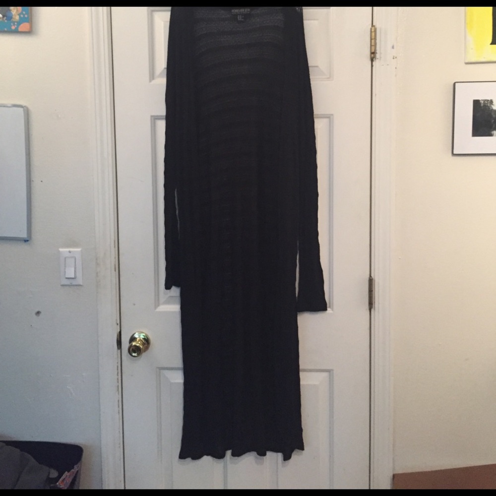 Long Black Sweater