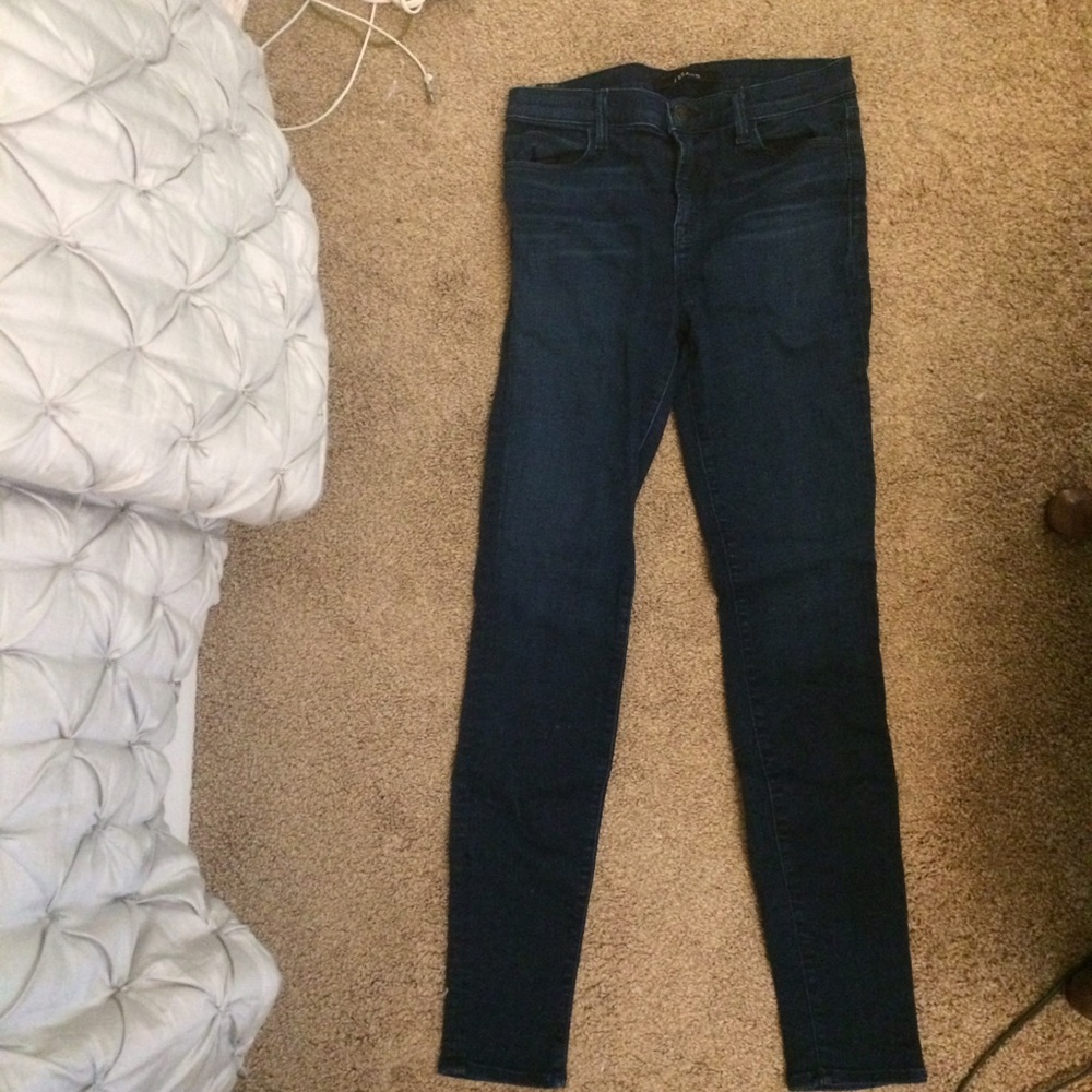 Jbrand skinny blue jeans