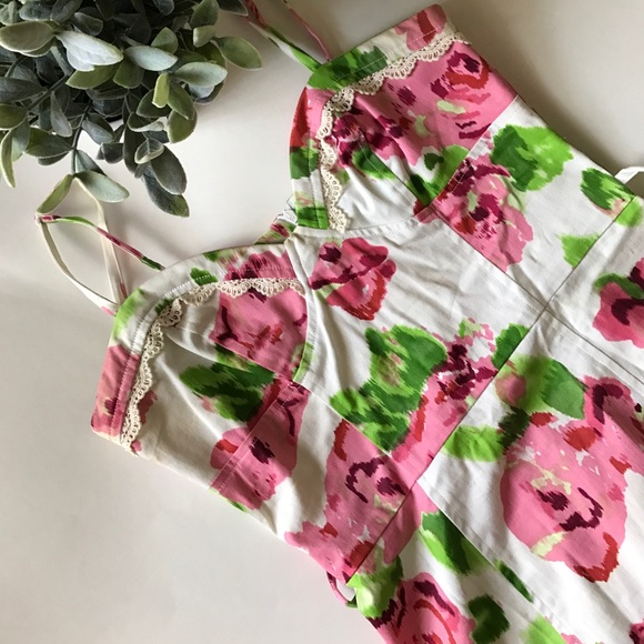 Mini Floral Dress - Picture 2 of 5