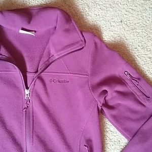 (This is purple!) Columbia zip up fleece