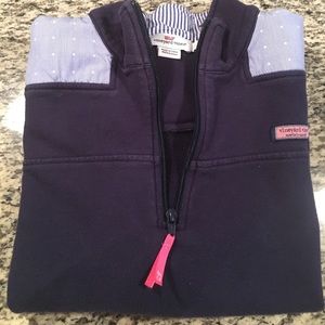 Vineyard Vines Navy/Light Blue Shep Shirt