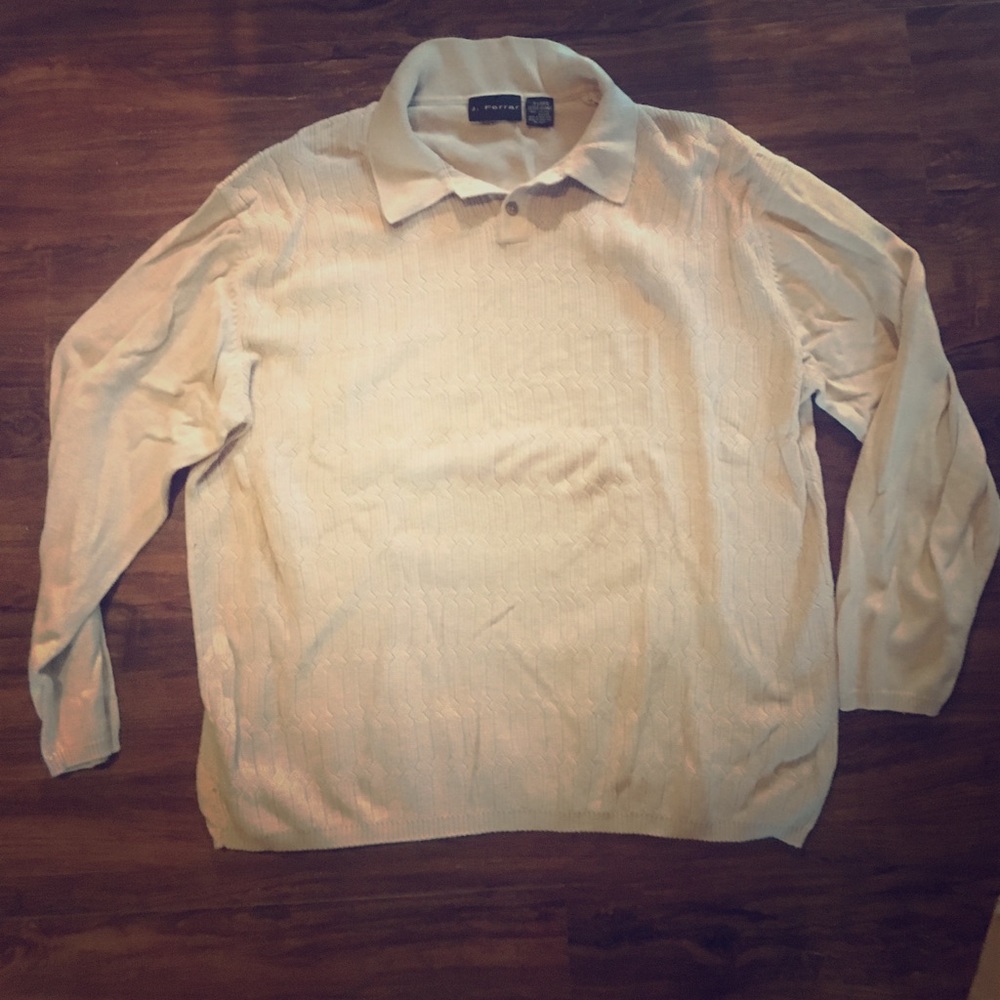 Cream sweater size XL NWOT!