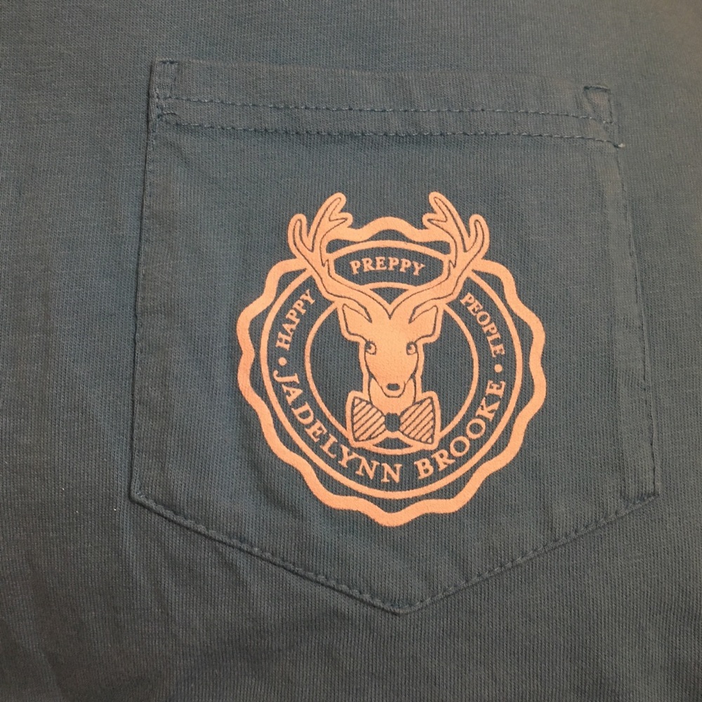 Blue pocket tee