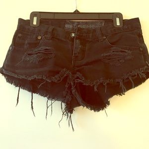 One teaspoon black bonitas shorts