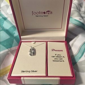 Footnotes dream big necklace