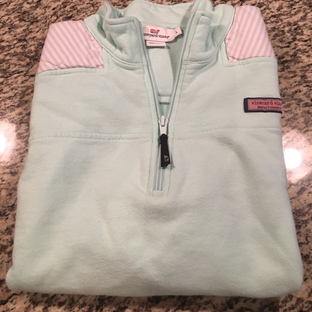 Vineyard Vines Mint/Light Green Shep Shirt