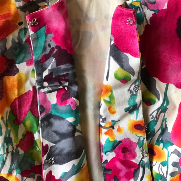 Floral mini jacket - Picture 5 of 7