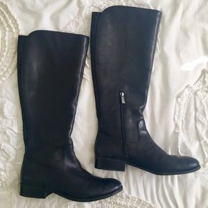 Jessica Simpson black riding boot size 9
