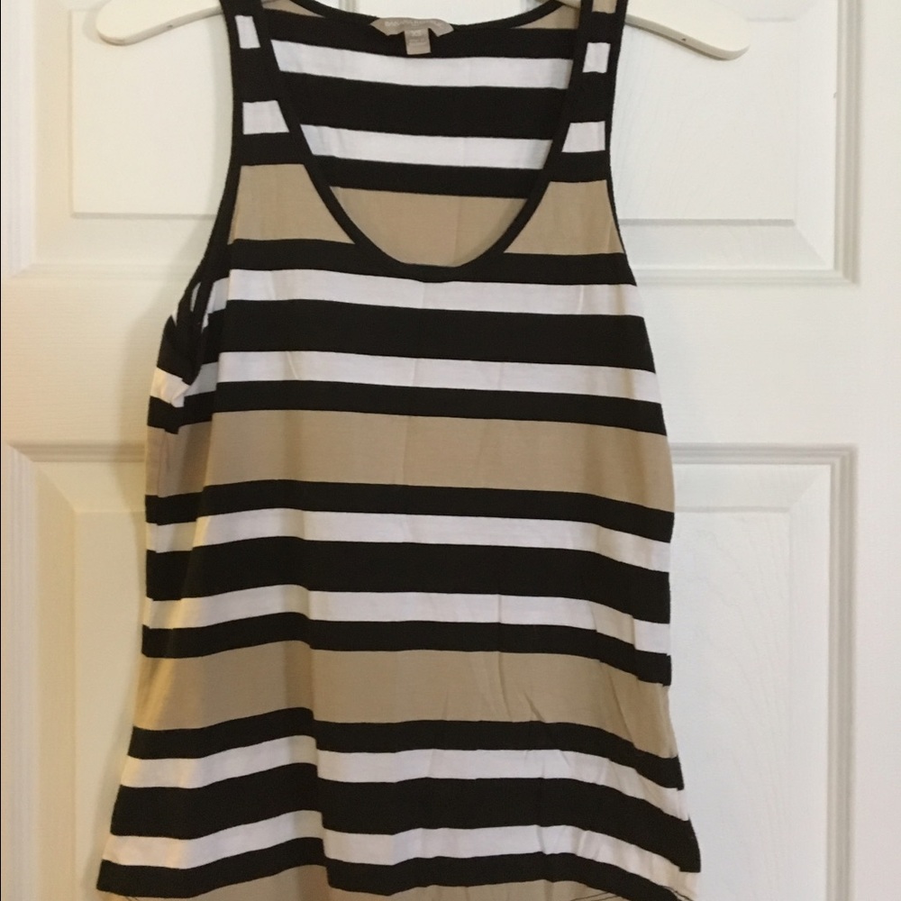 Two for one! Stripped banana republic cotton top