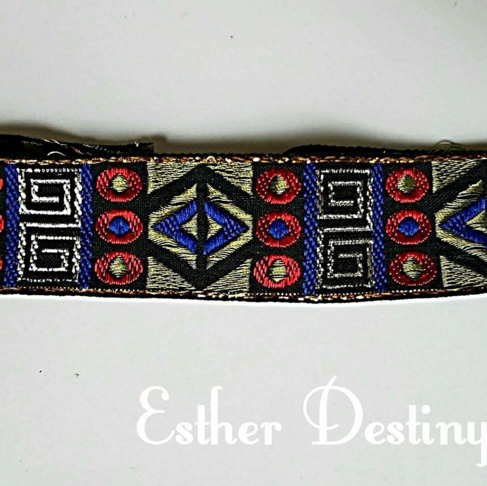 Green & Red Bohemian Style Choker