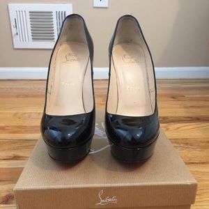 Christian Louboutin patent leather Bianca pumps