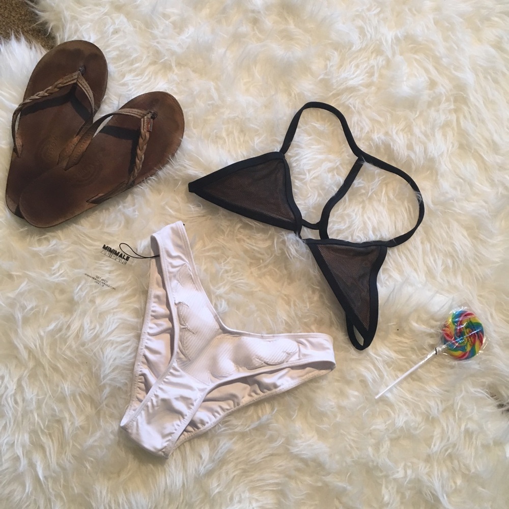 Hpnastygal X Minimale Animale Alpha Mesh Top - image 1