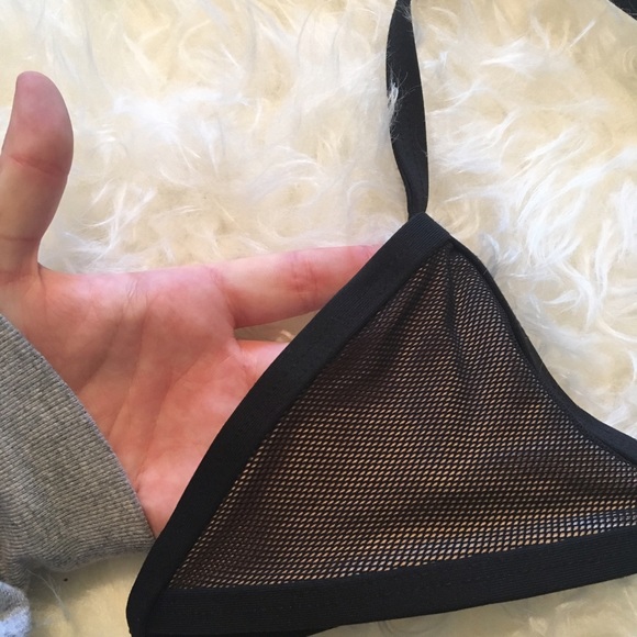 🎉HP🎉NASTYGAL X MINIMALE ANIMALE ALPHA MESH TOP - Picture 4 of 8