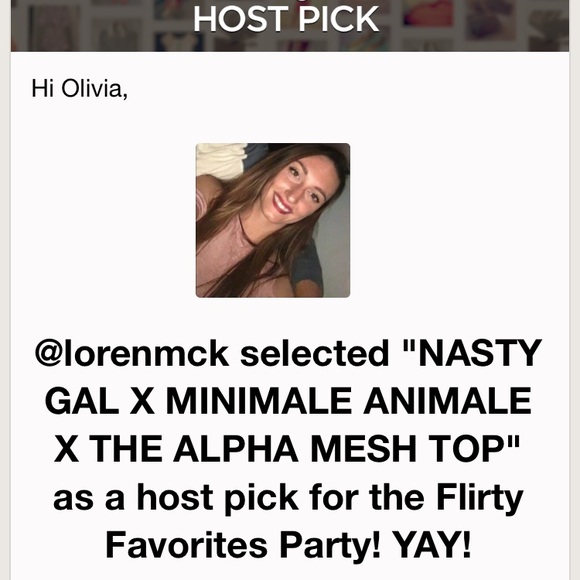 🎉HP🎉NASTYGAL X MINIMALE ANIMALE ALPHA MESH TOP - Picture 8 of 8