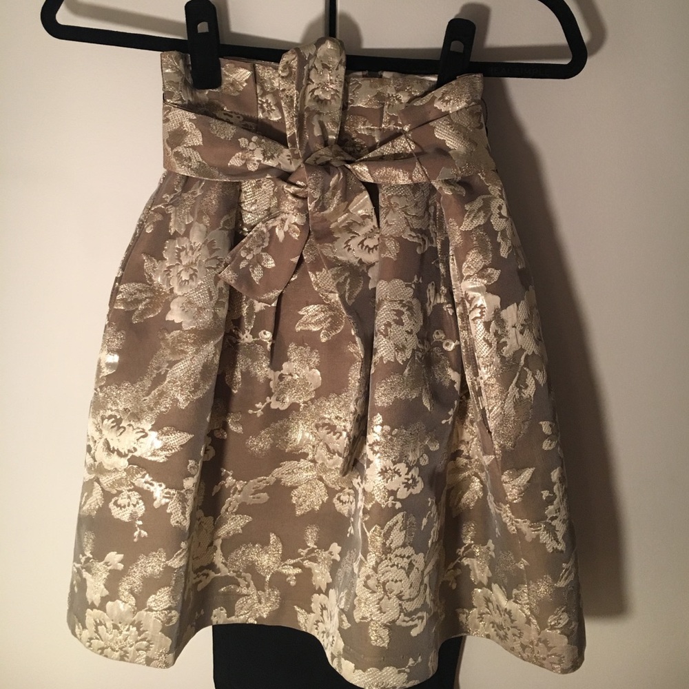 Alice and Olivia brocade skirt