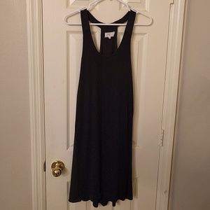Lou & Grey black racer back dress
