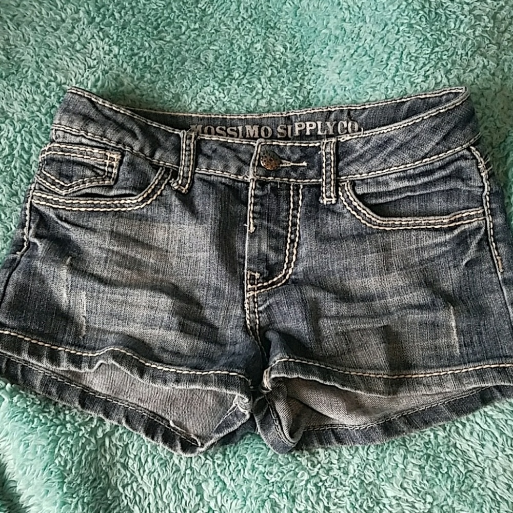 Jean short shorts