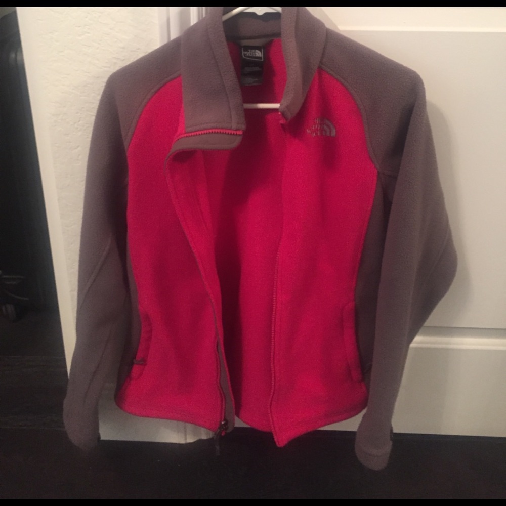 North face body shell fleece jacket SIZE S