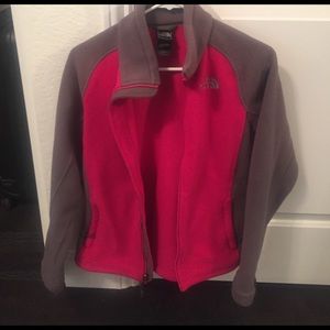 North face body shell fleece jacket SIZE S