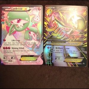 4 Gardevoir EX cards