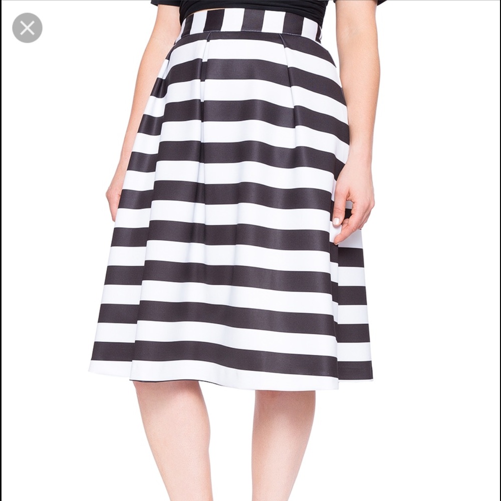 Eloquii pleated skirt