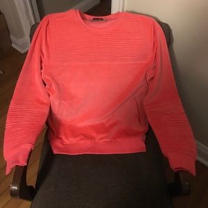 Native language crew neck sweater