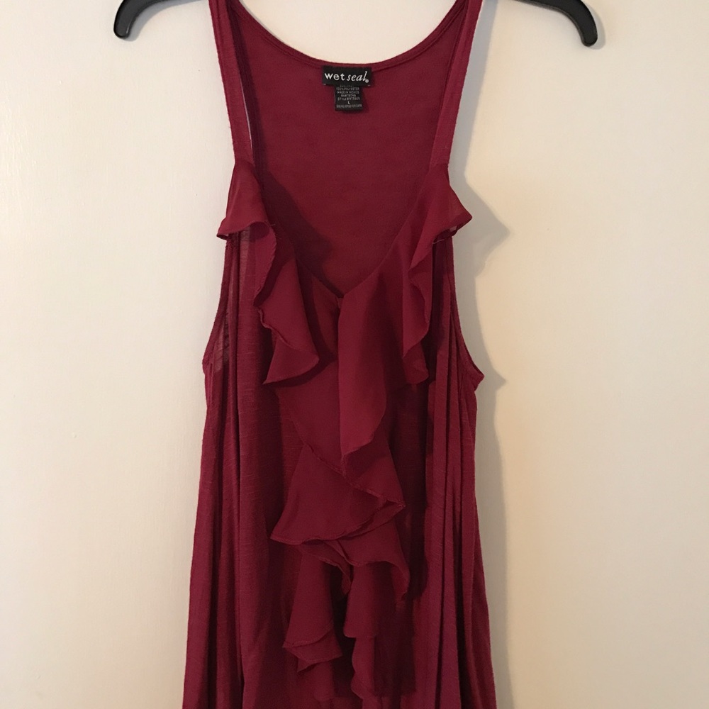 Maroon Tank Top