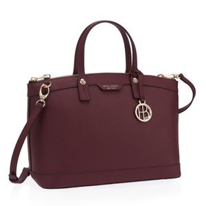Henri Bendel bag w/ strap and cloth it came in!!