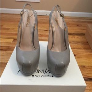 YSL tribute sling backs