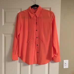 Vince Canute orange blouse