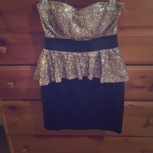 Beautiful pink sequin mini dress!