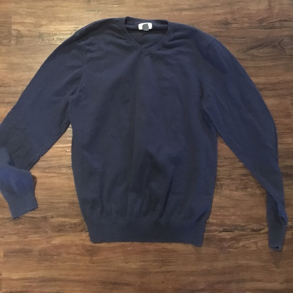 Old navy - navy v neck sweater - L