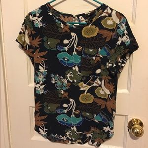 Boho Short Sleeved Blouse