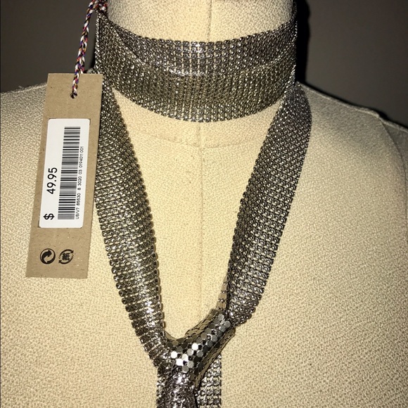 Isabel Marant pour H&M Jewelry - Isabel Marant for H & M silver chain scarf. New!
