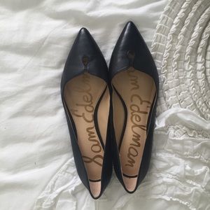 Sam Edelman black flats 8.5