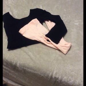 NWOT Danskin Now leotard and capezio tights